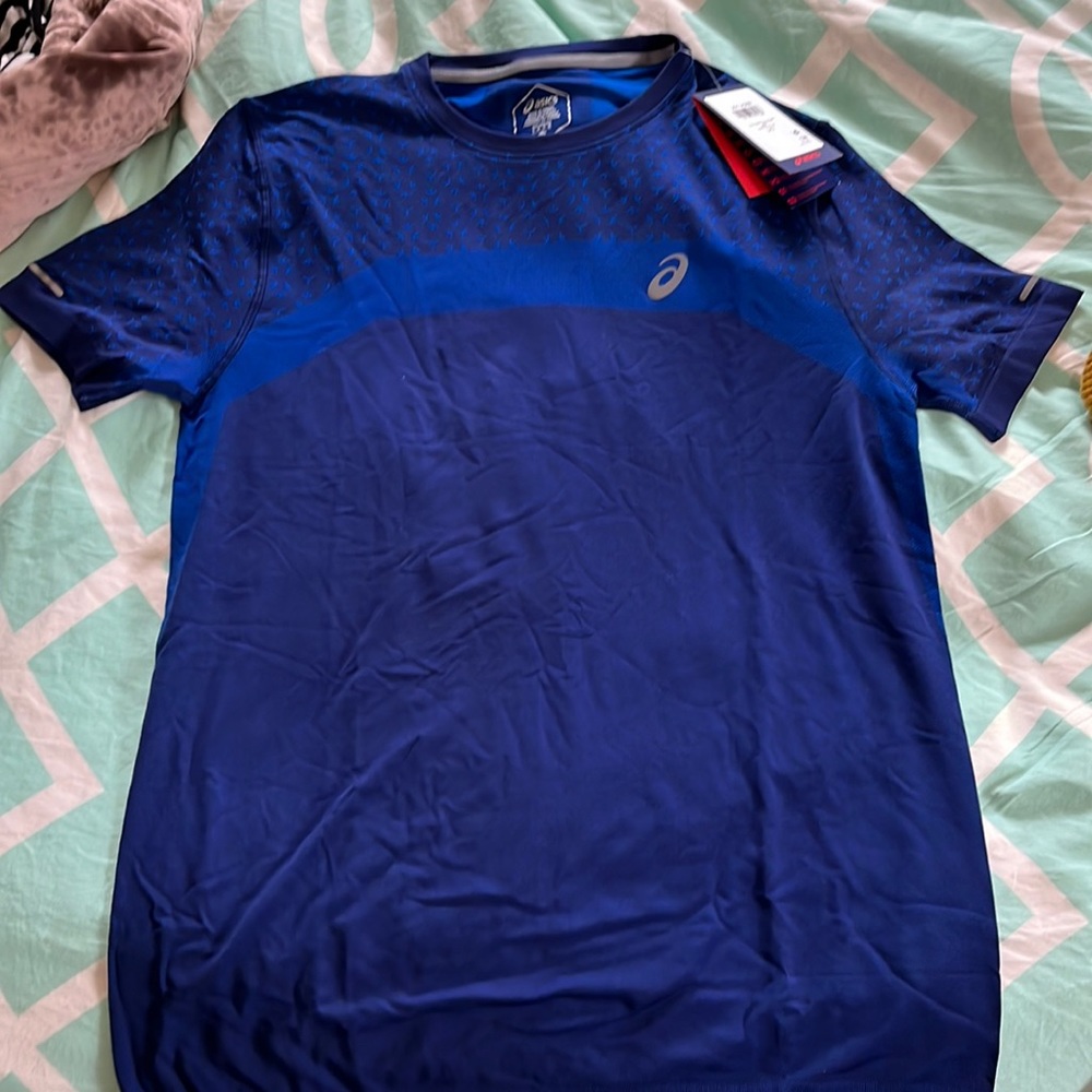 ASICS moisture wicking quick dry top.